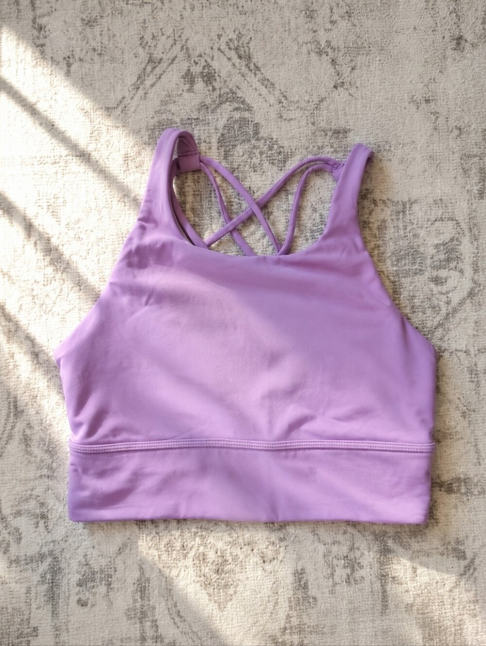 Lululemon Free to Be Serene High Neck Sports Bra – Women's 6
